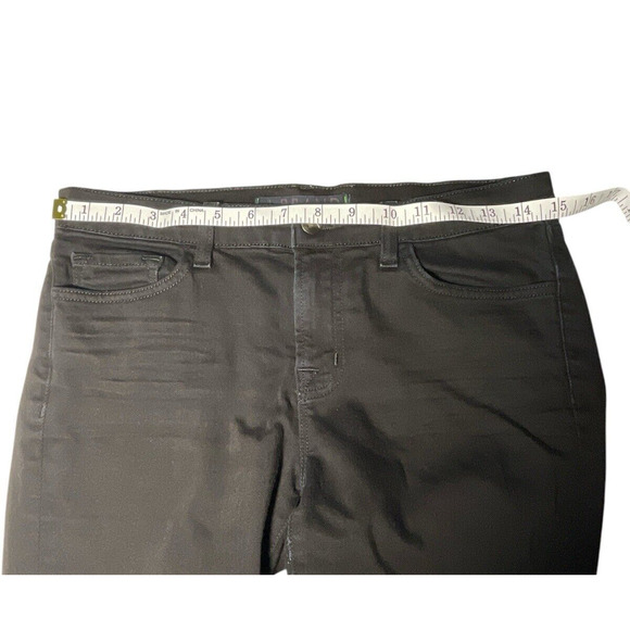 J Brand Shadow Skinny Leg Jeans Womens Size 28 Low Rise Black Denim Pants - Picture 7 of 11